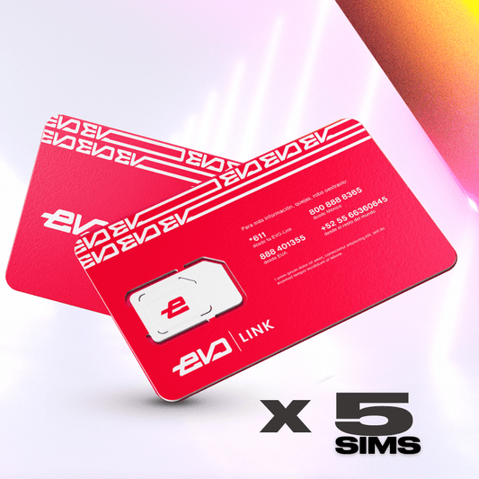 Evolink Basic - Pack 5 SIM
