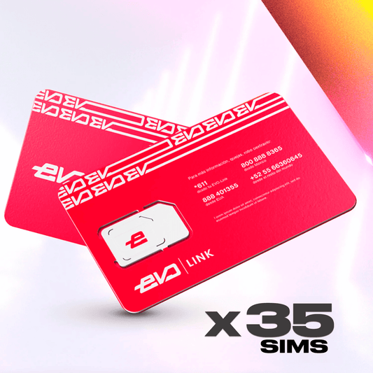Evolink Pro - Pack 35 SIM